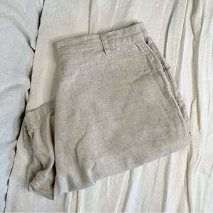 Vintage Linen Shorts